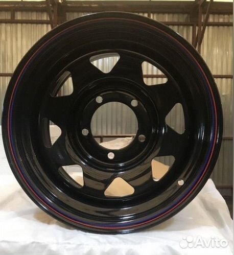 Диск R16x7 5x139.7 ET-20 CB110.1 черный