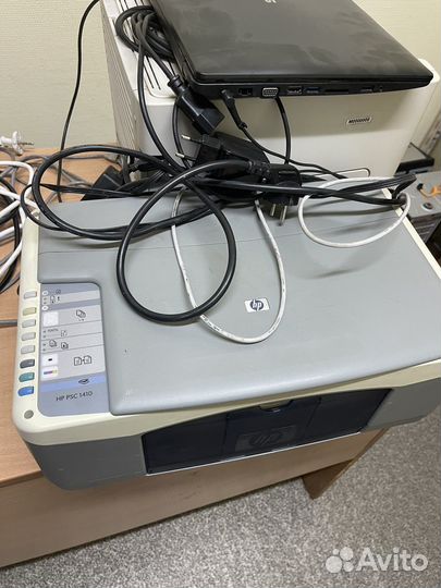 Принтер струйный мфу цветной HP PSC-1410