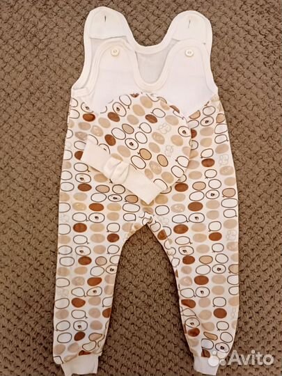 Одежда пакетом для девочки 1-3 мес