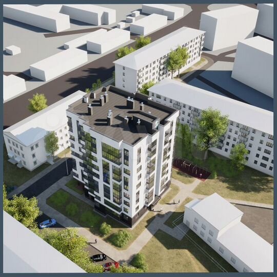 2-к. квартира, 59,4 м², 1/9 эт.