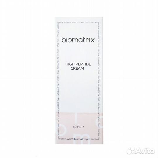 Биоматрикс high peptide cream крем с высоким содер