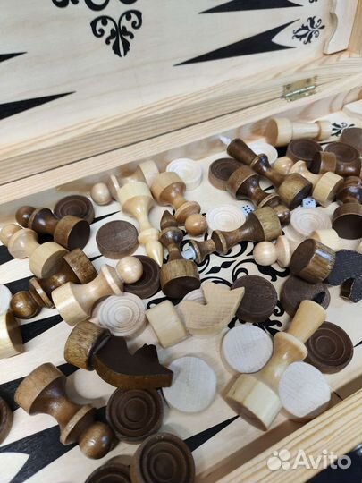 3в1 шахматы, нарды, шашки