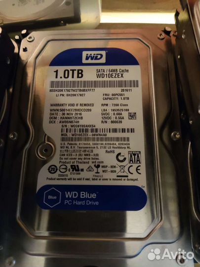 Около 50 HDD/SSD/nvme M.2 от 80гб до 2тб с Win 10