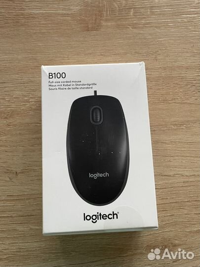 Мышь b100 logitech