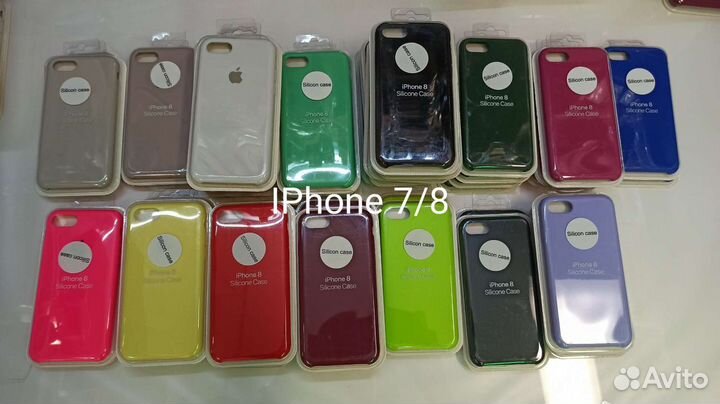 Чехлы и стекла для iPhone 7/8