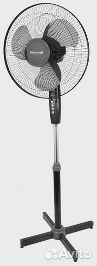 Вентилятор напольный Maxwell. Новый в коробке