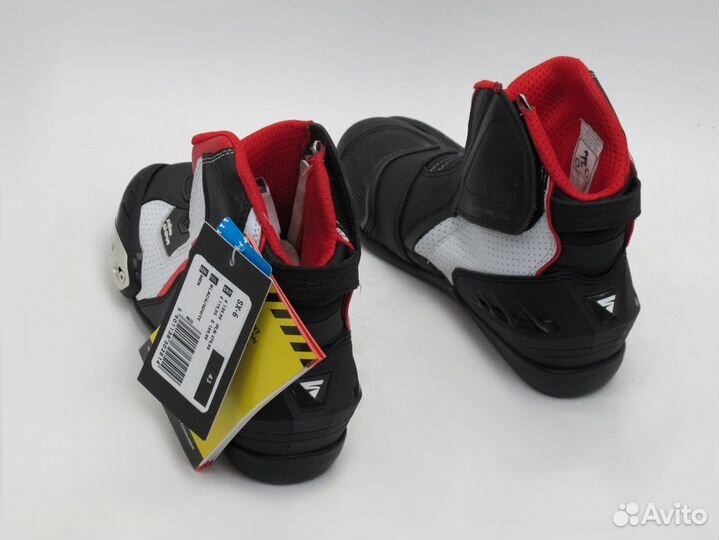 Мотоботы shima sx-6 black/white