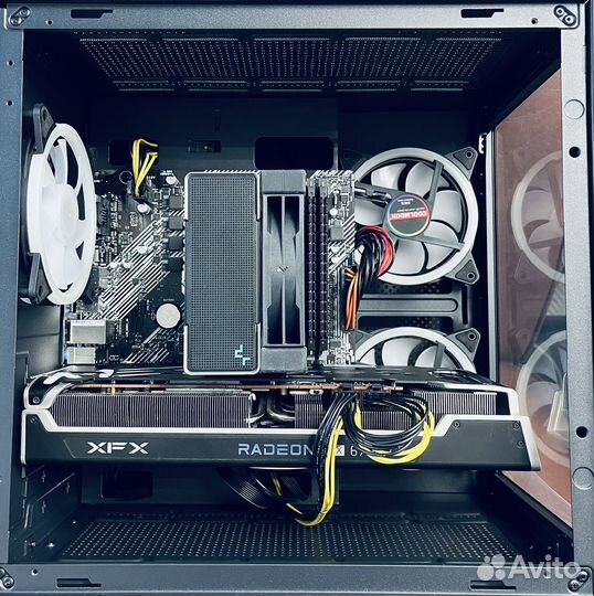 Игровой пк Ryzen 5 5600g RX 6700XT 12Gb RTX 3060