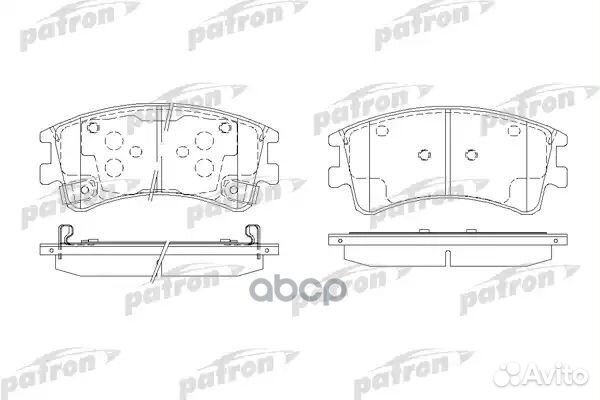 Колодки тормозные дисковые передн mazda: 6 02