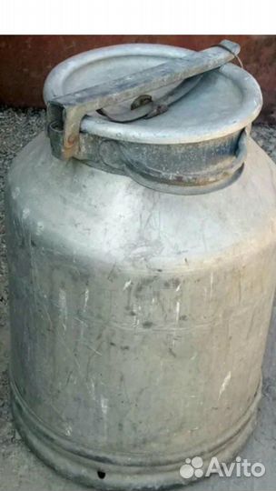 Фляга алюминиевая бу 40л