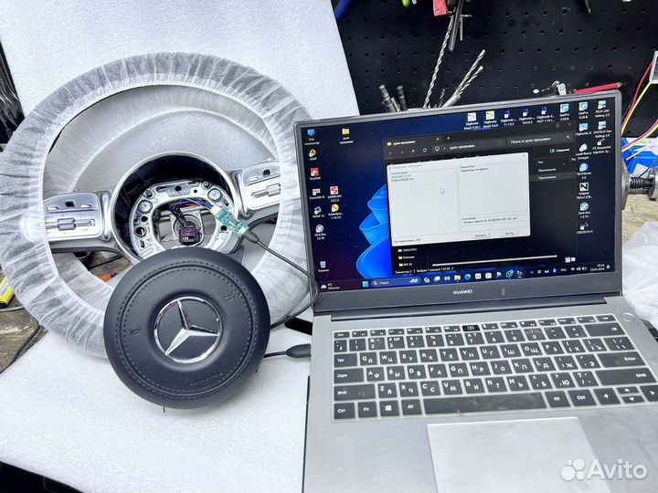 Руль на mercedes 212 amg