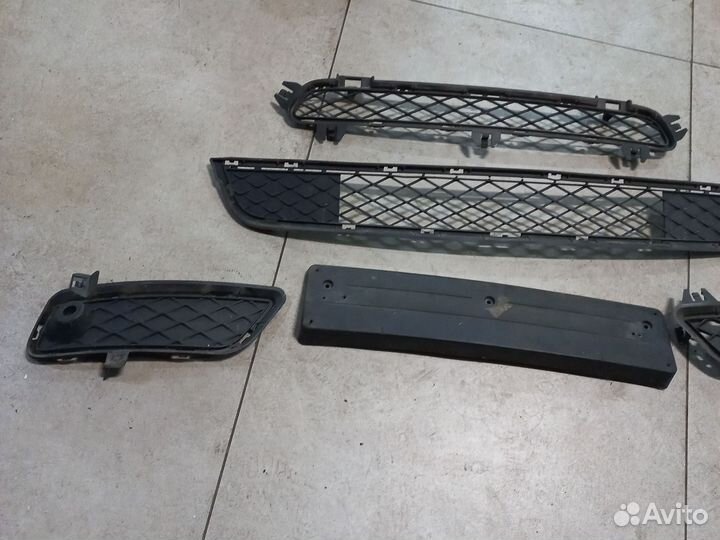 Накладки переднего бампера на BMW X3 F25