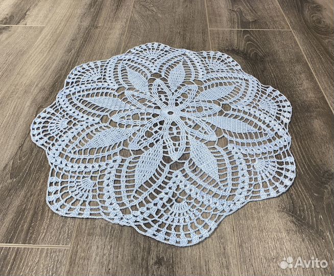 Вязанные салфетки