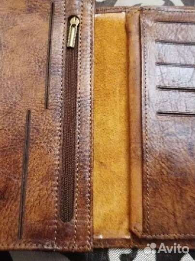 Кожаное новое портмоне