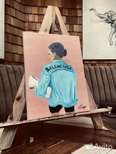 Картина «Девушка»