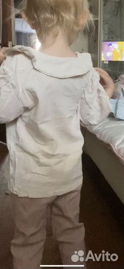 Рубашка на девочку 86