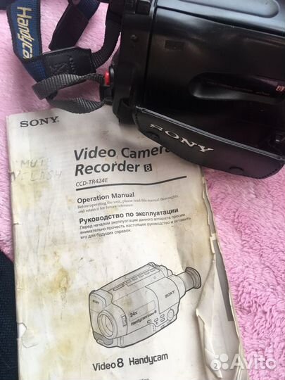 Видеокамера sony