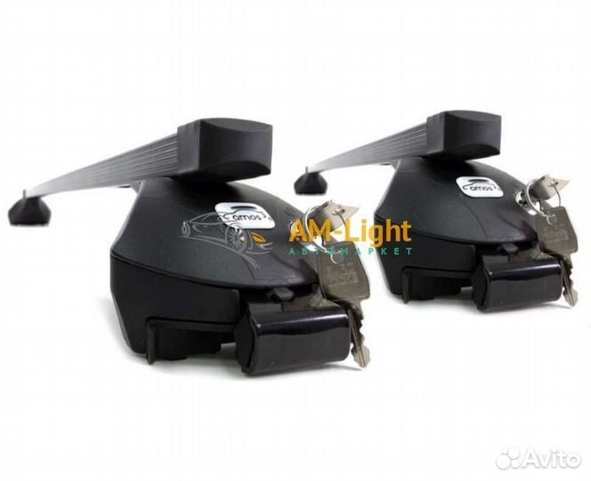 Багажник на интегрированные рейлинги amos boss