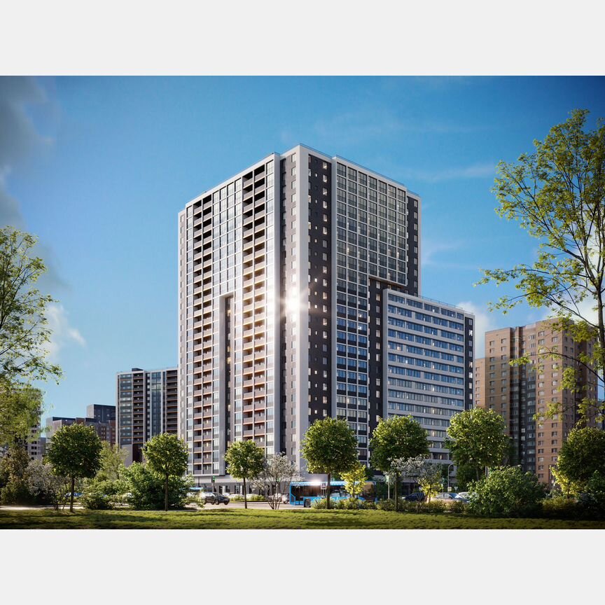 1-к. квартира, 36 м², 8/16 эт.