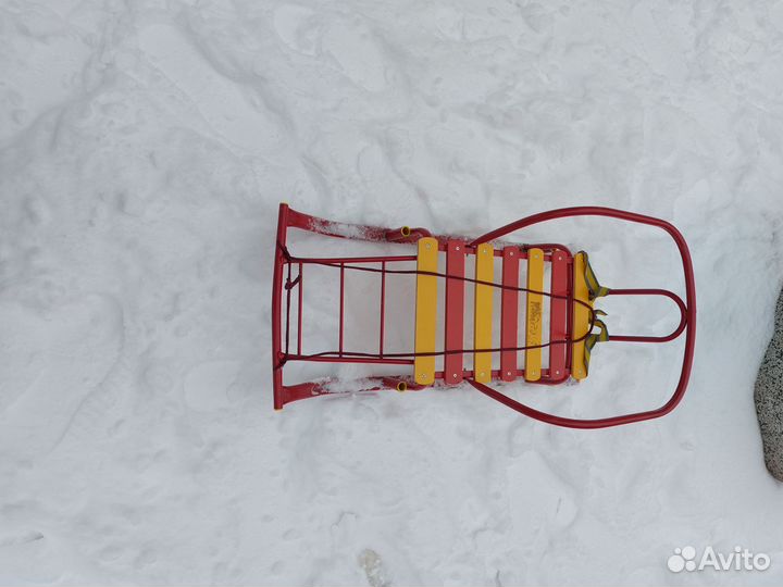 Санки металлические