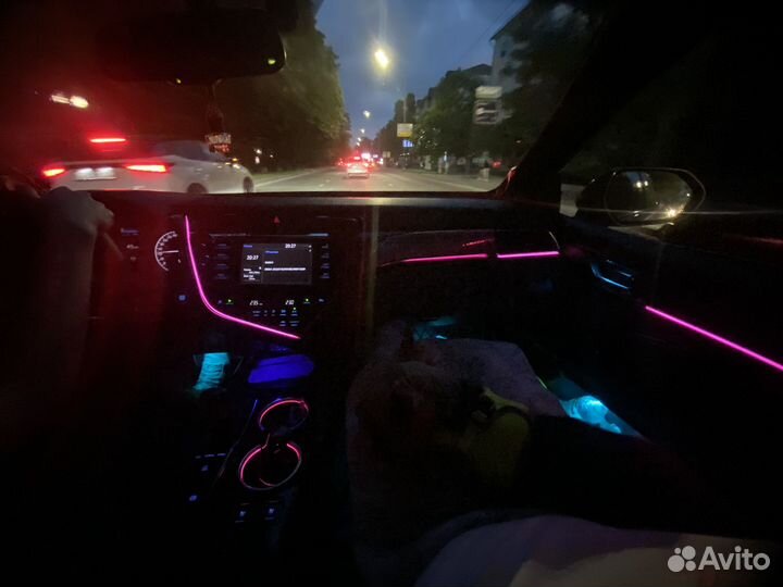 Подсветка салона Camry 70/75 RGB 64