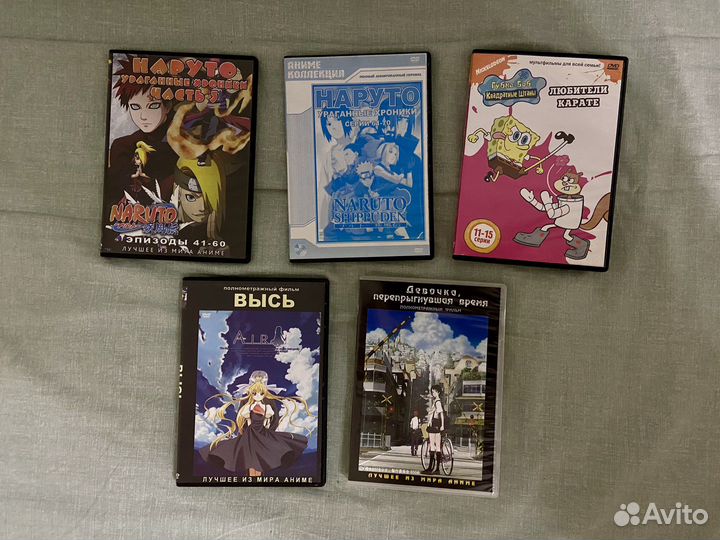 DVD Аниме, Губка Боб