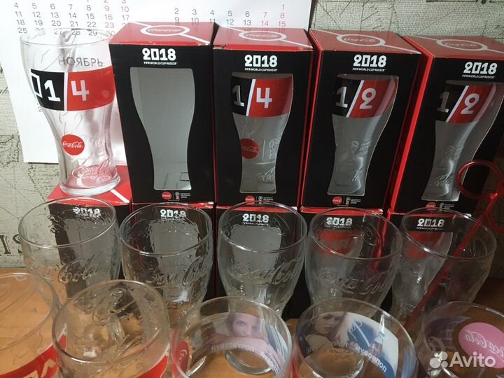 Бокалы Coca Cola
