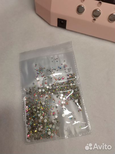 Печка для маникюра, гель лак, наклейки для ногтей