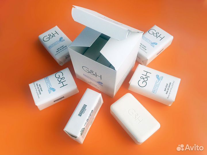 Мыло Amway GH Protect Плюс 3 в 1 короб 6 х 150 г