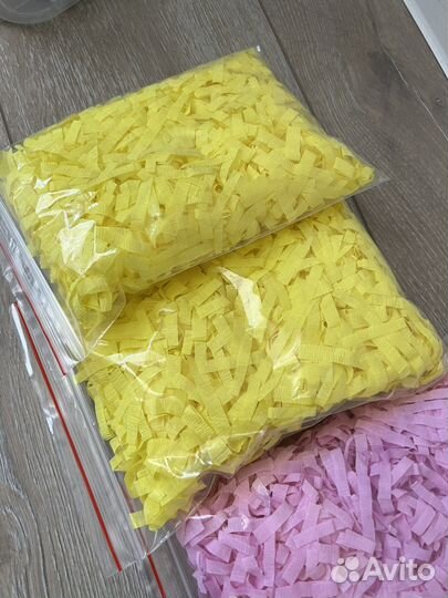 Бумажный наполнитель для подарков