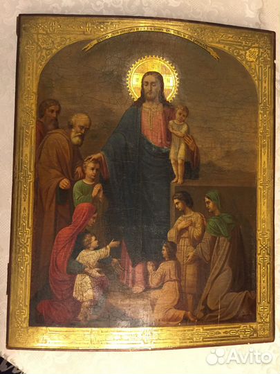 Антикварная икона (старинная)
