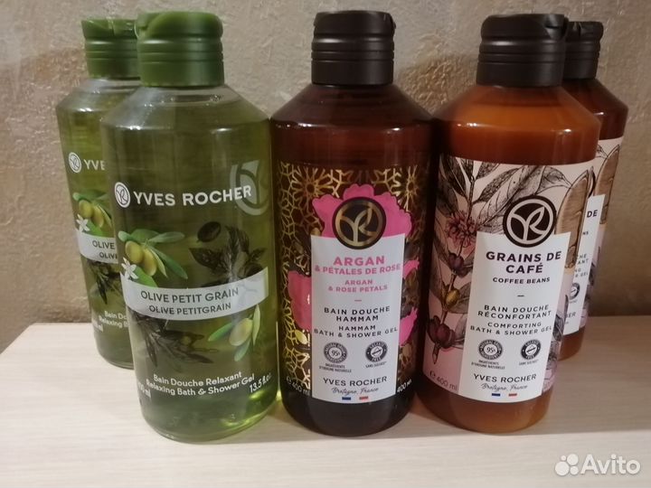 Гели для душа от Yves Rocher