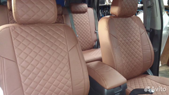 Авточехлы с ковриками