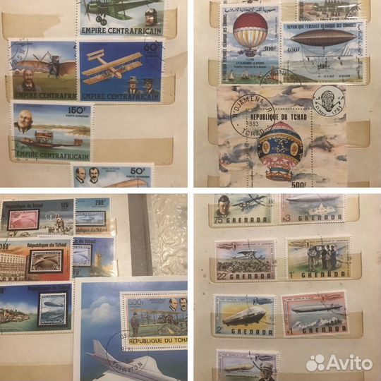 Марки 1960-1970 разные страны разная тематика