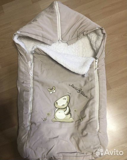 Зимний конверт в коляску