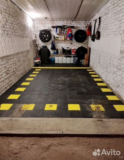 Напольная плитка для гаража