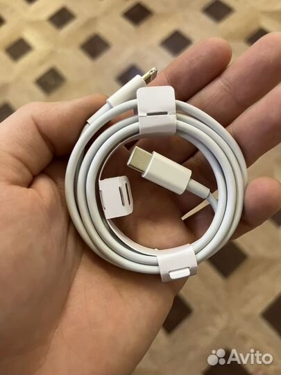 Зарядка iPhone 20w комплект (блок+кабель)