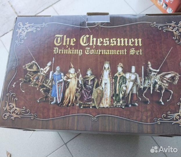 Шахматы-рюмки THE chessmen