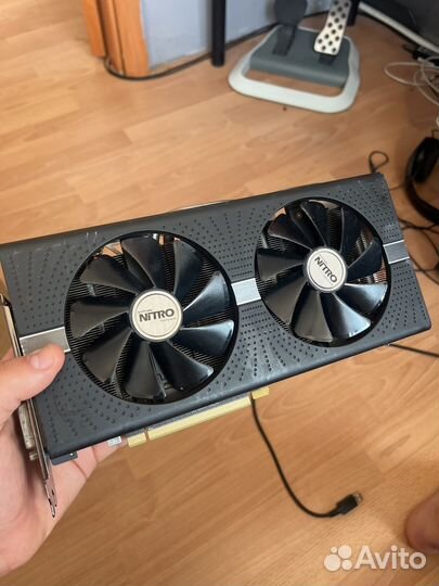 Видеокарта RX 580 Nitro 8GB