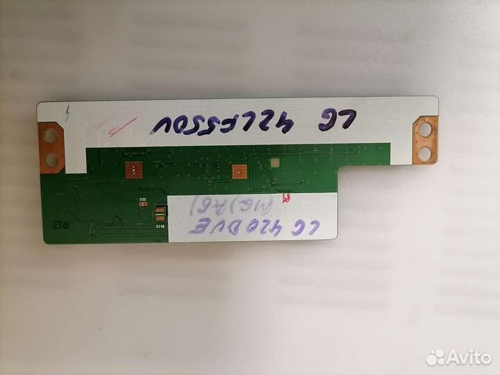 Плата T-con к тв LG 42LF550V