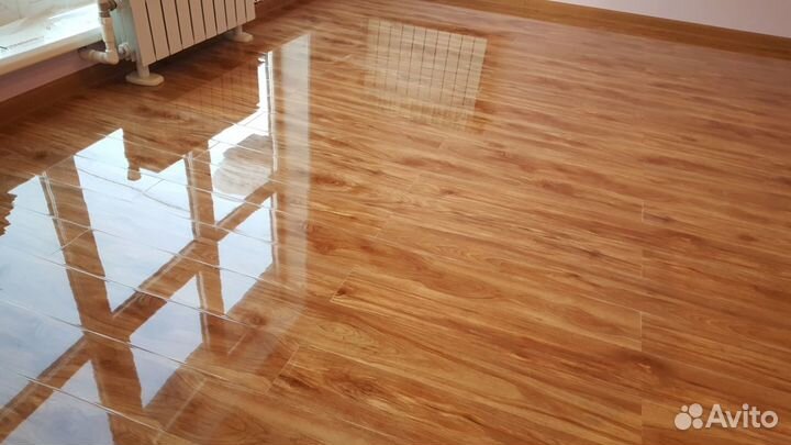 Укладка ламината, кварц винила