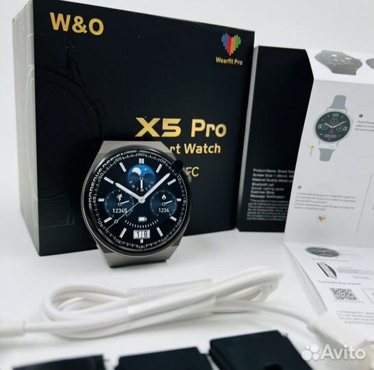 Смарт Часы X5 Pro Круглые