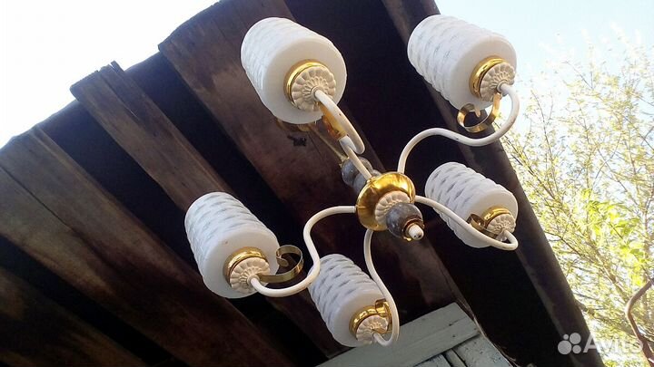 Люстра пятирожковая, советского пр-ва