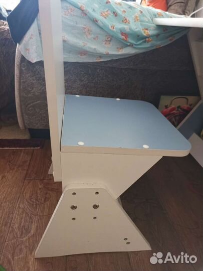 Детская растущая парта со стулом