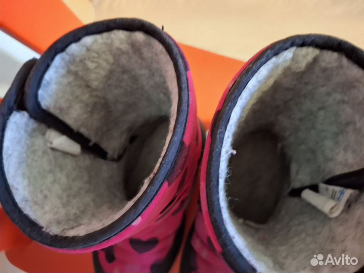 Сапоги зимние детские 26