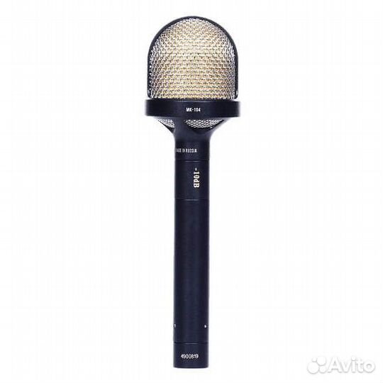Микрофон Октава мк-104 (черный, в картонной коробк