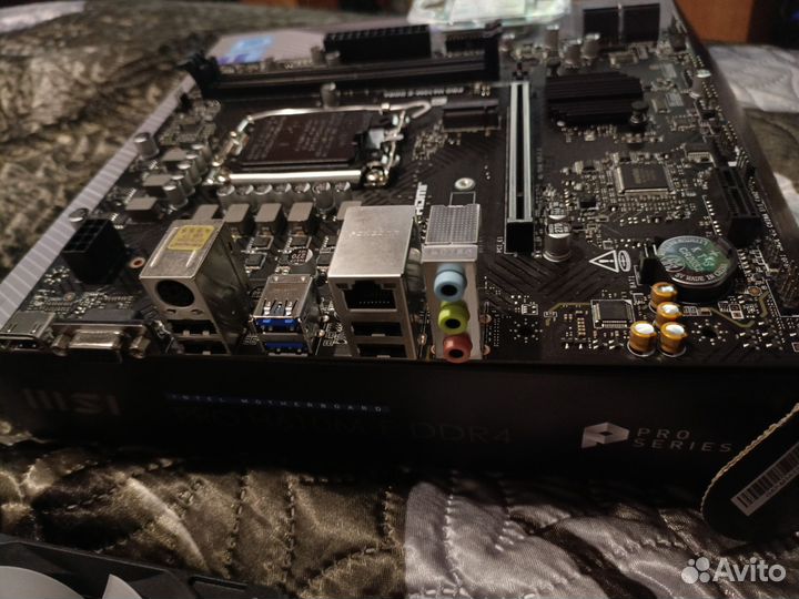 Материнская плата msi pro h610m e ddr4