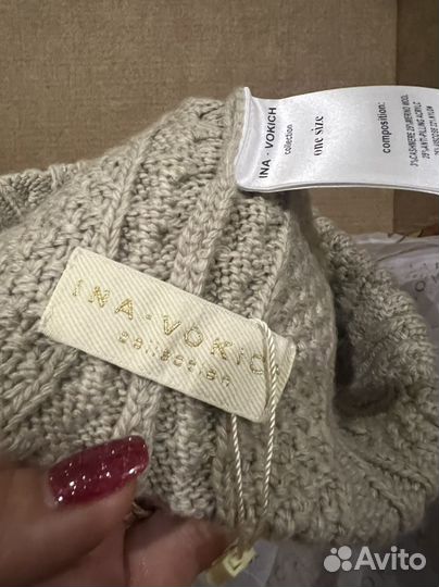 Шапка Ina Vokich оригинал новая