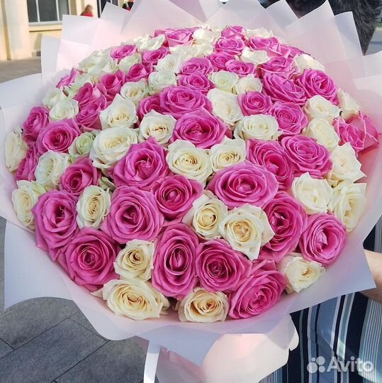 101 роза с доставкой