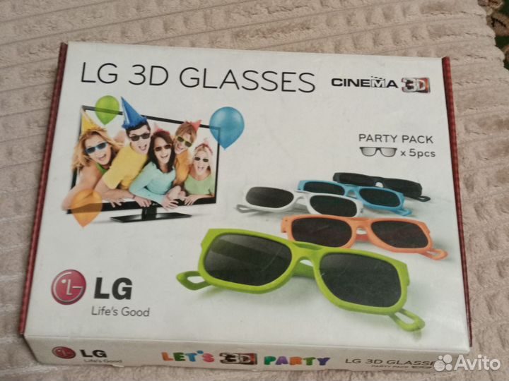 3D очки LG glasses
